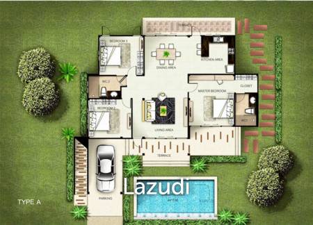 Elegant Modern Villa with Pool Hua Hin