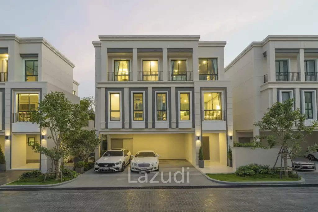 Luxury House Srinakarin MRT Suan Luang 3 Storeys