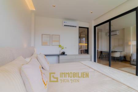 Moderne 1-Schlafzimmer-Eigentumswohnung im Sunshine Prestige, gegenüber dem Palm Hills Golfplatz