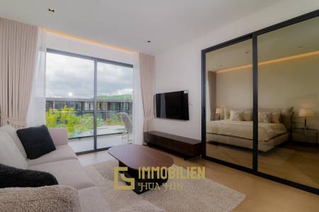 Moderne 1-Schlafzimmer-Eigentumswohnung im Sunshine Prestige, gegenüber dem Palm Hills Golfplatz