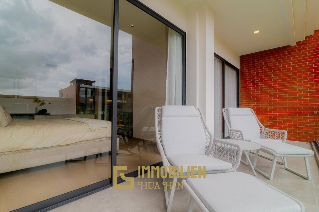 Moderne 1-Schlafzimmer-Eigentumswohnung im Sunshine Prestige, gegenüber dem Palm Hills Golfplatz