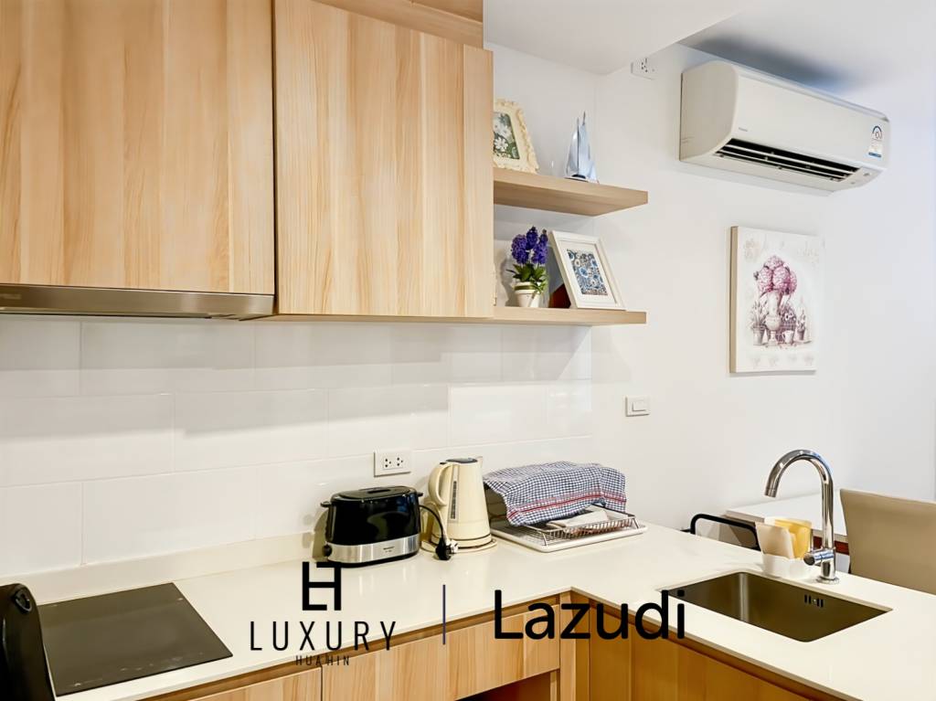 Pool Access 1-Bedroom Condo in Baan SanKraam