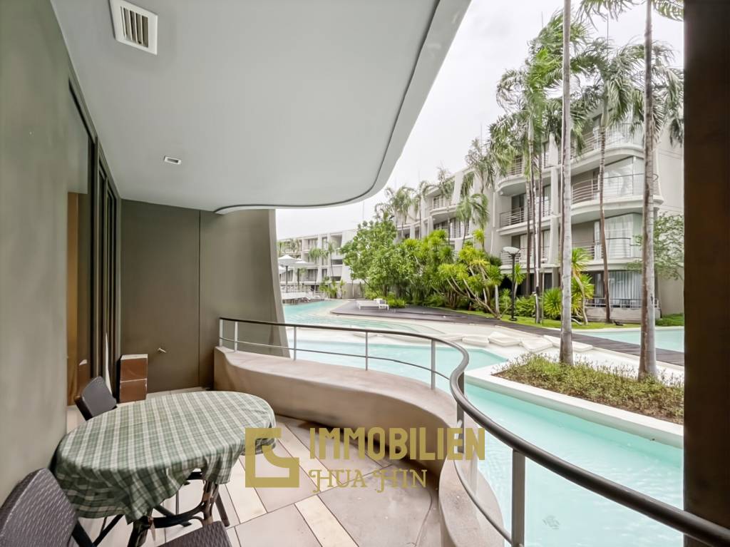 Direkter Poolzugang / 53 qm Wohnfläche / Resortanlage