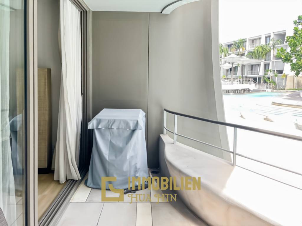 Direkter Poolzugang / 53 qm Wohnfläche / Resortanlage