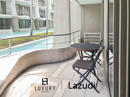 Pool Access 1-Bedroom Condo in Baan SanKraam