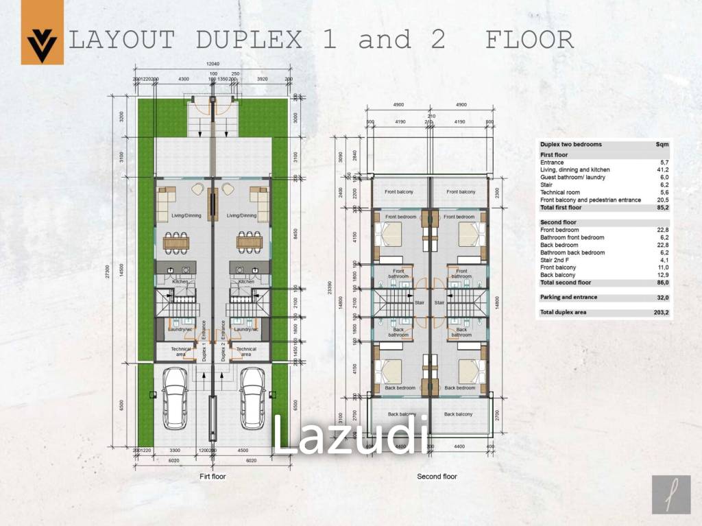 Duplex Apartment in Plai Laem - 300 meters from The Beach