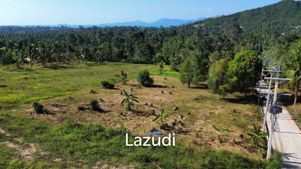 Ready-to-Build Land Plots with Sea Views in Mae Nam, Koh Samui