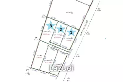 Investment Opportunity: Sea View Plots Ready for Immediate Development in Mae Nam