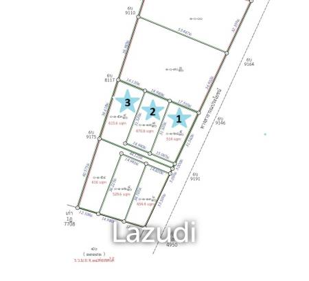 Investment Opportunity: Sea View Plots Ready for Immediate Development in Mae Nam