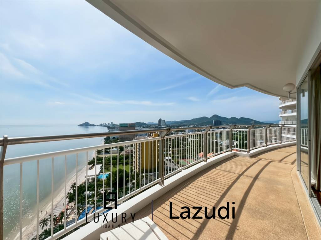 Baan Kinnon Hua Hin : The Ultra-Exclusive 18th Floor Beachfront 4 Bedroom Condo
