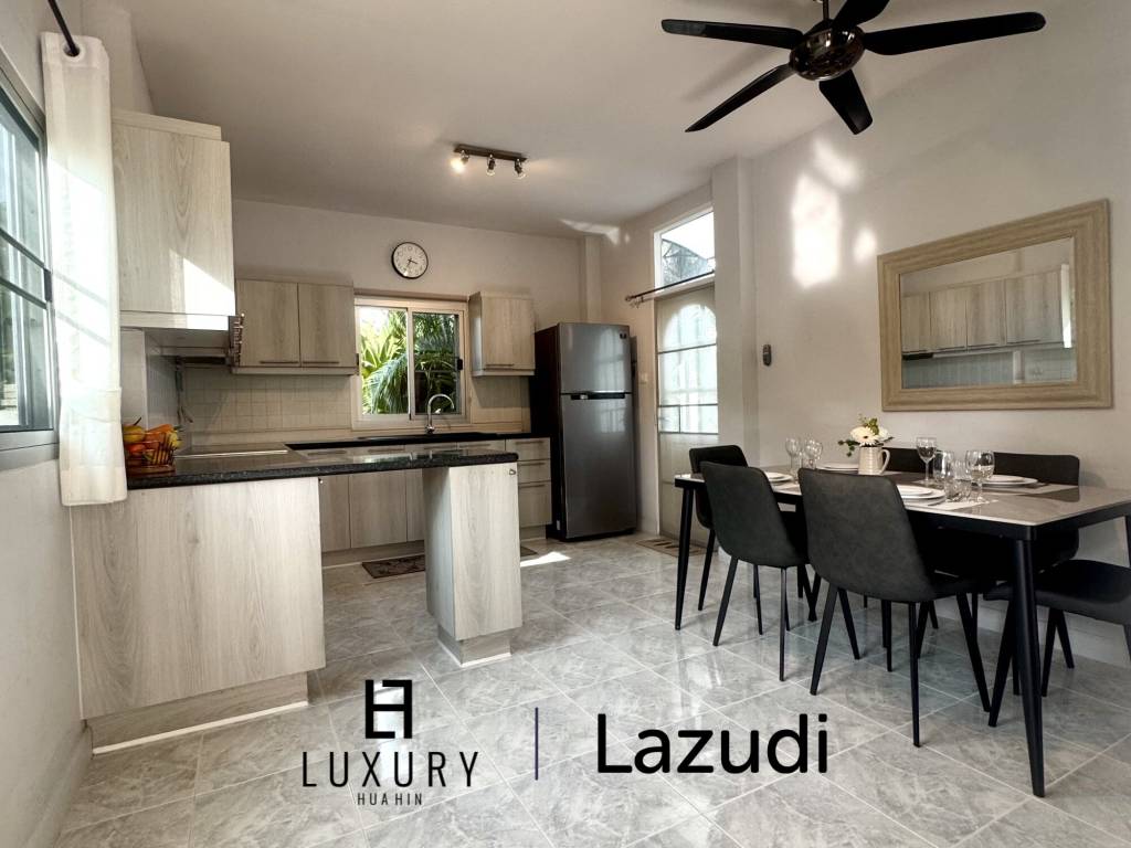 Style architectural suédois / piscine commune / salle de sport et table de billard