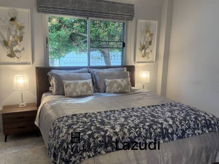 Style architectural suédois / piscine commune / salle de sport et table de billard