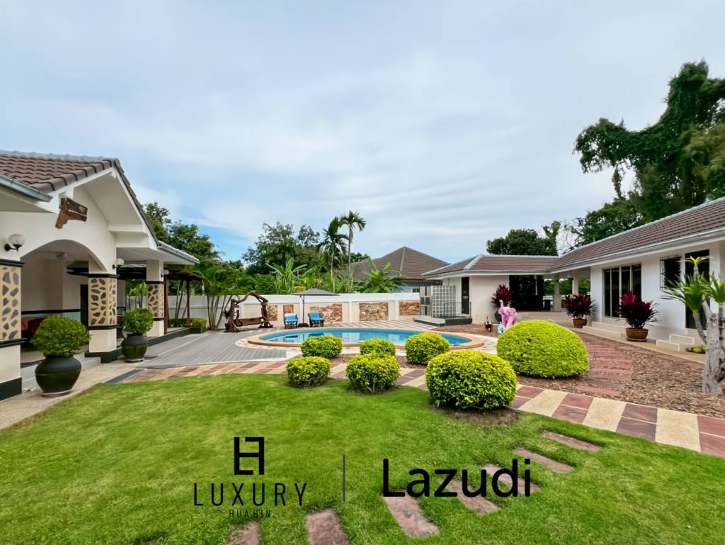 Terrain de 836 m² / sauna / maison d'hôtes indépendante