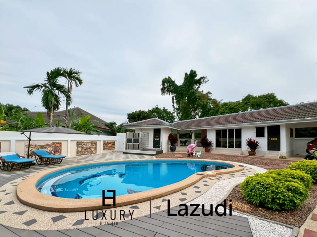 Terrain de 836 m² / sauna / maison d'hôtes indépendante