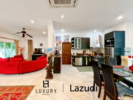 Terrain de 836 m² / sauna / maison d'hôtes indépendante