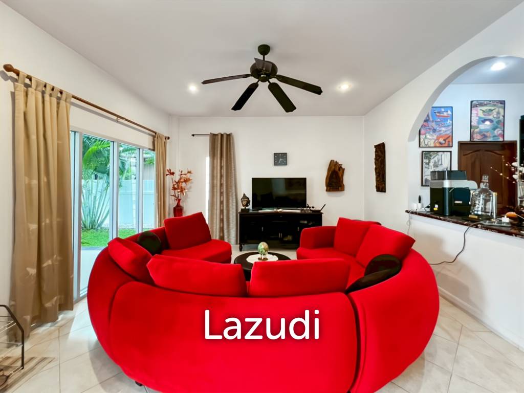 Tropical Garden Village 3-Bedroom Villa with Pool and Sauna