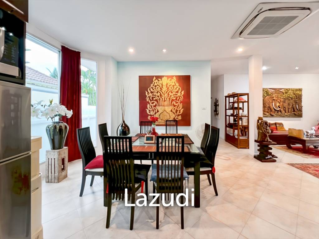 Tropical Garden Village 3-Bedroom Villa with Pool and Sauna