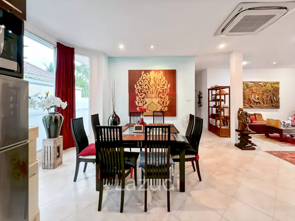 Tropical Garden Village 3-Bedroom Villa with Pool and Sauna