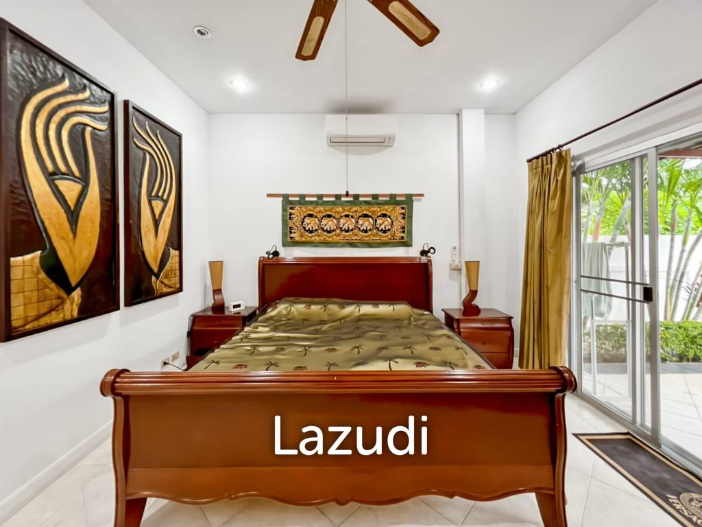 Tropical Garden Village 3-Bedroom Villa with Pool and Sauna