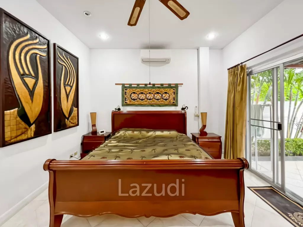 Tropical Garden Village 3-Bedroom Villa with Pool and Sauna
