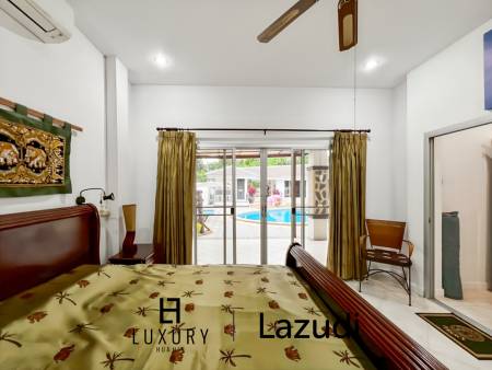 Terrain de 836 m² / sauna / maison d'hôtes indépendante