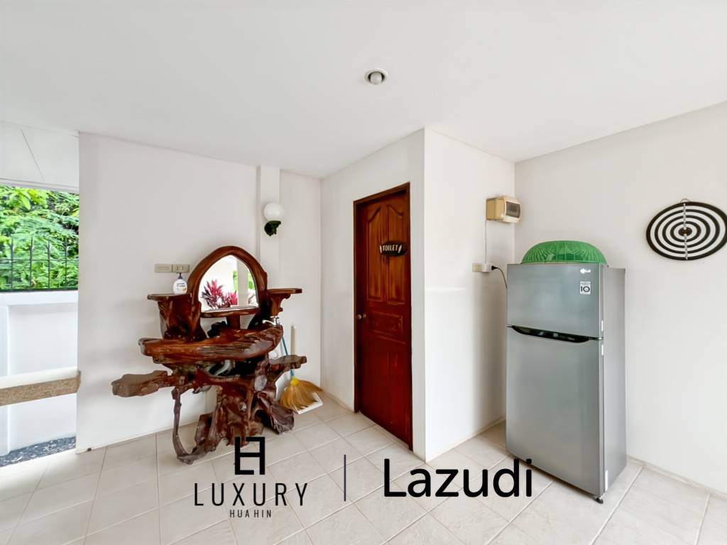 Terrain de 836 m² / sauna / maison d'hôtes indépendante