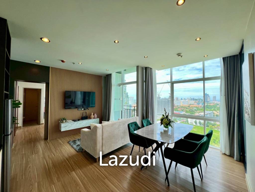 2 Beds 2 Baths 63 SQ.M. The Twin Tower Jomtien