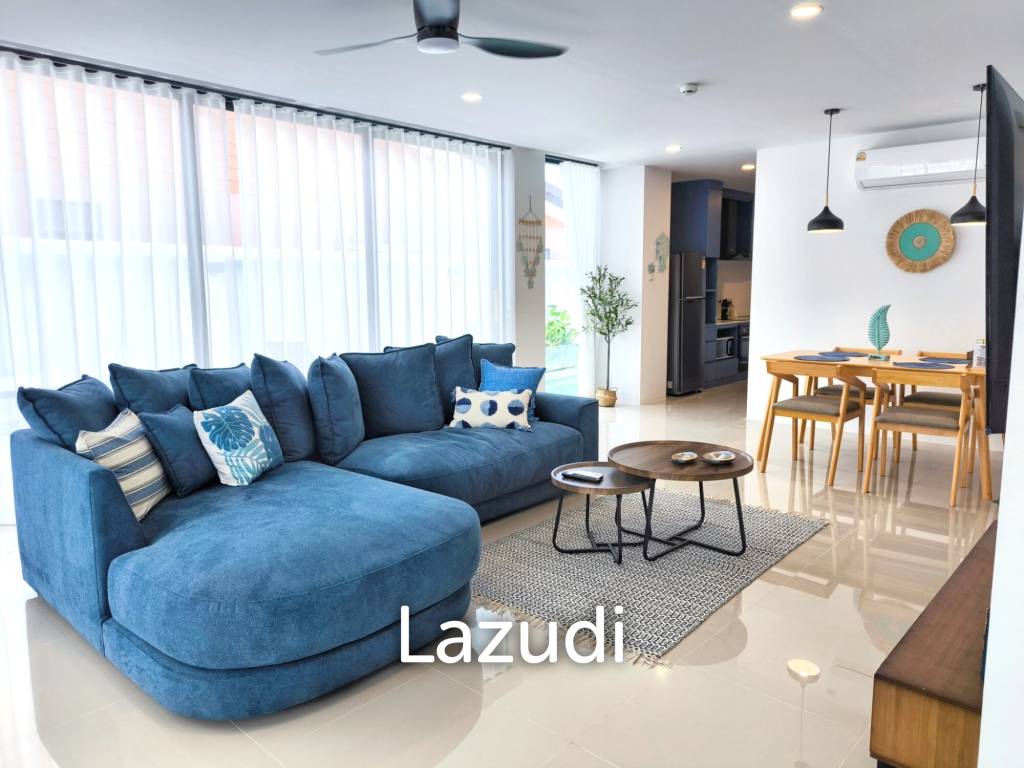 2-Storey, 3-Bedroom Pool Villa for Rent Near BISP in  Koh Kaew