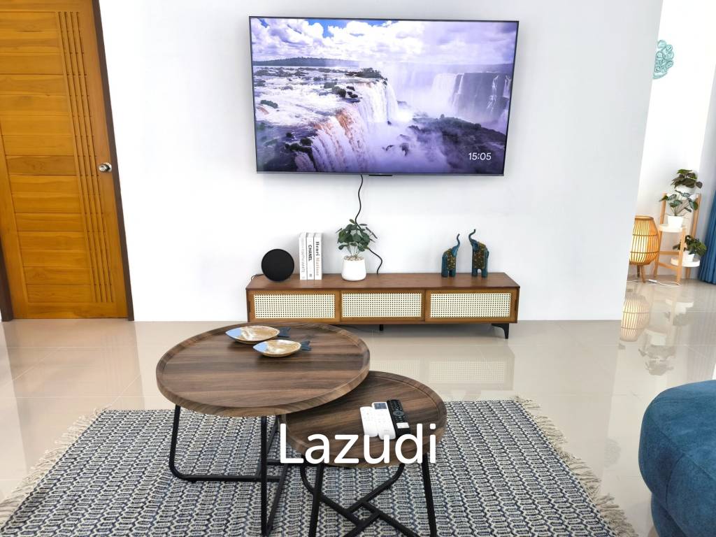 2-Storey, 3-Bedroom Pool Villa for Rent Near BISP in  Koh Kaew