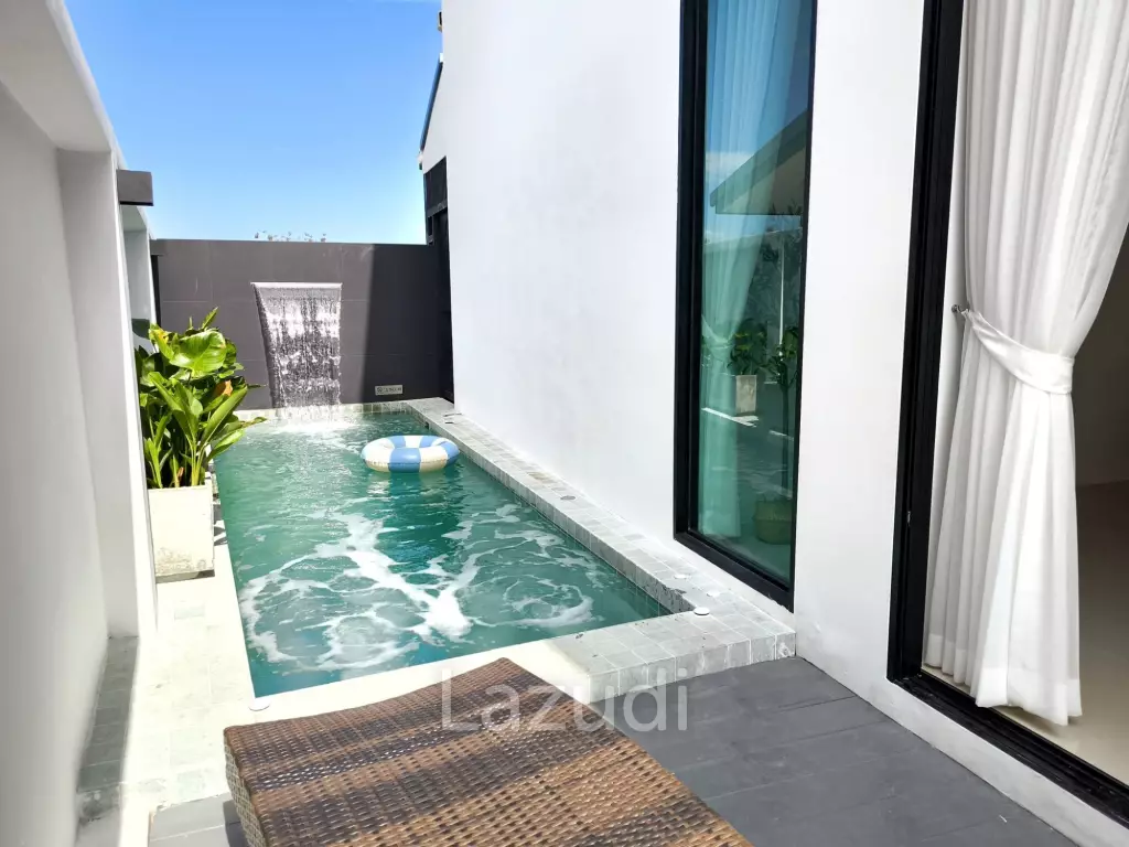 2-Storey, 3-Bedroom Pool Villa for Rent Near BISP in  Koh Kaew