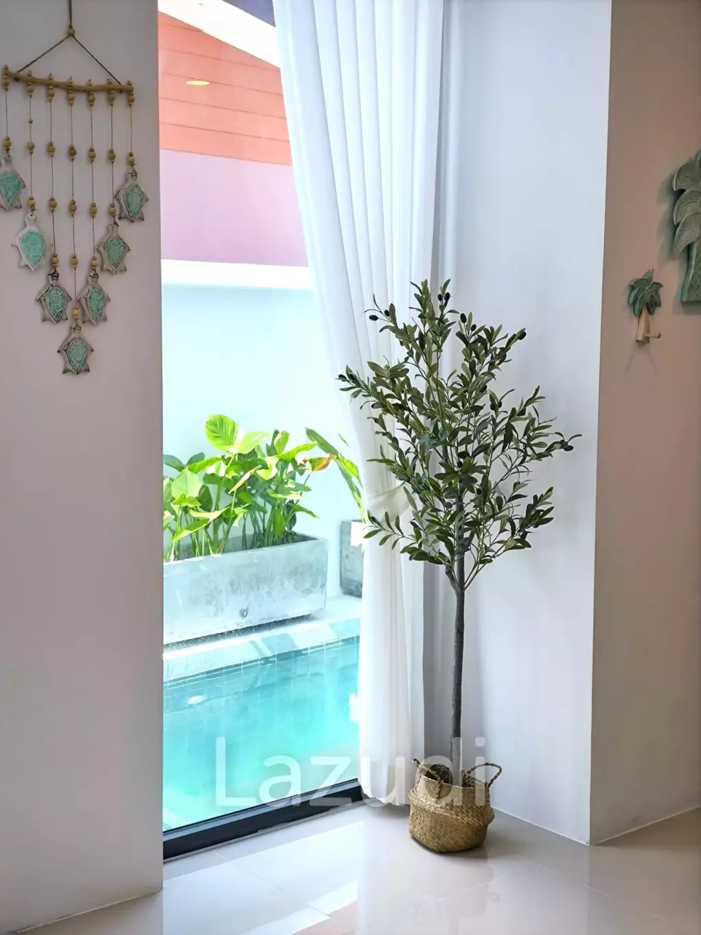 2-Storey, 3-Bedroom Pool Villa for Rent Near BISP in  Koh Kaew