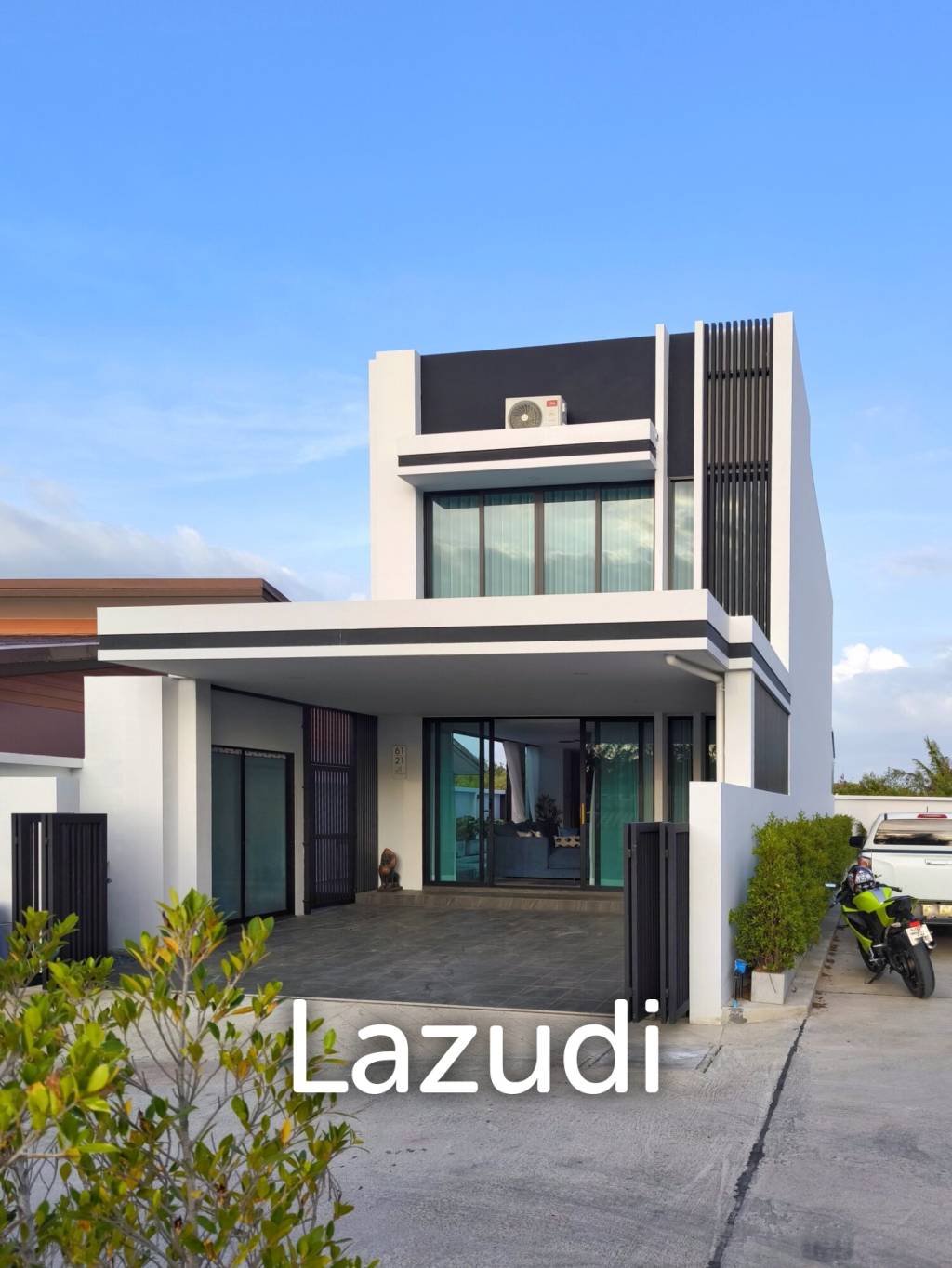 2-Storey, 3-Bedroom Pool Villa for Rent Near BISP in  Koh Kaew