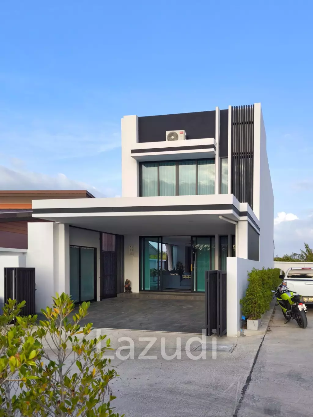 2-Storey, 3-Bedroom Pool Villa for Rent Near BISP in  Koh Kaew