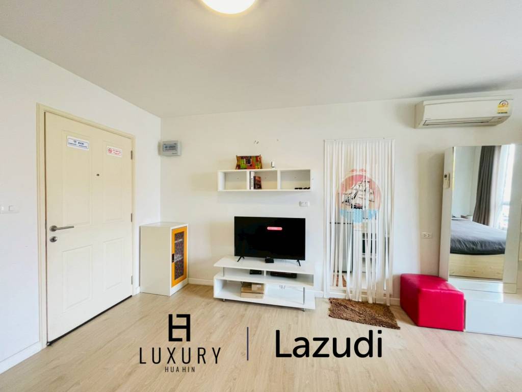 Baan Peang Ploen condo:  Studio condo for Sale walkable to the beach