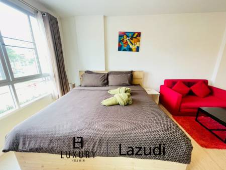 Baan Peang Ploen condo:  Studio condo for Sale walkable to the beach