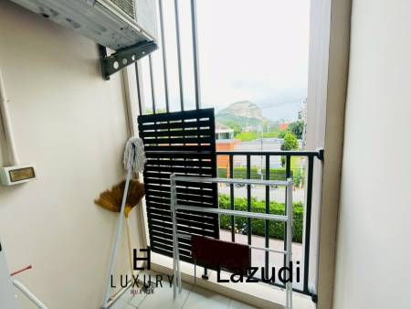 Baan Peang Ploen condo:  Studio condo for Sale walkable to the beach