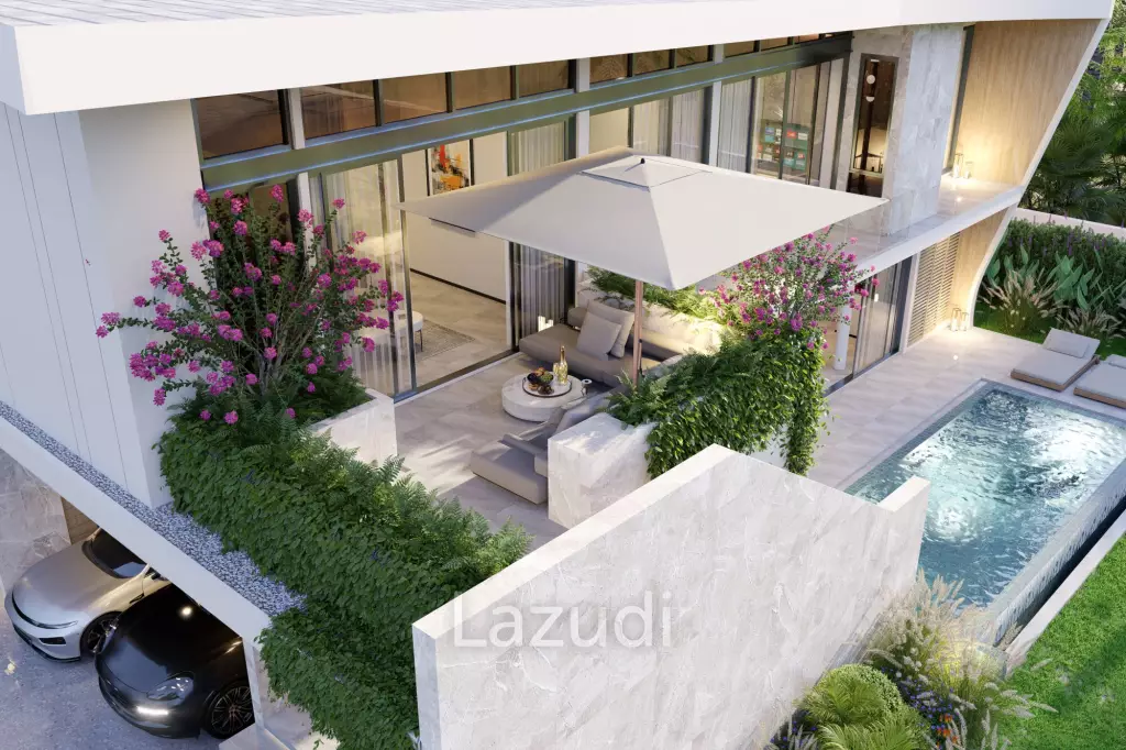 3 Bed Pool Villa - just 500 meters to The Beach
