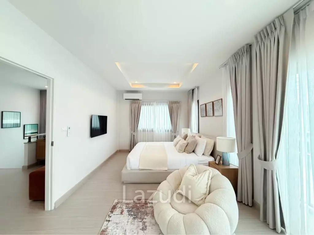 2-Storey 4-Bedroom House for Rent at Supalai Lake Ville in Koh Kaew