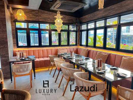 ร้านอาหารและบาร์ให้เช่าบริเวณใจกลางหัวหิน