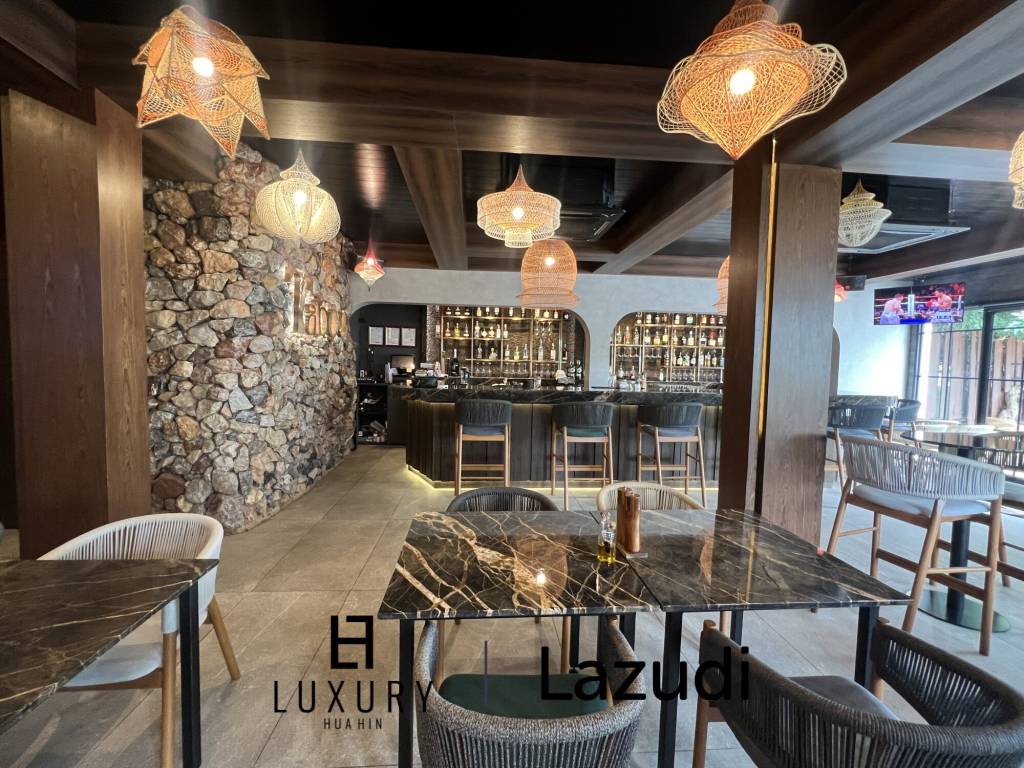 ร้านอาหารและบาร์ให้เช่าบริเวณใจกลางหัวหิน