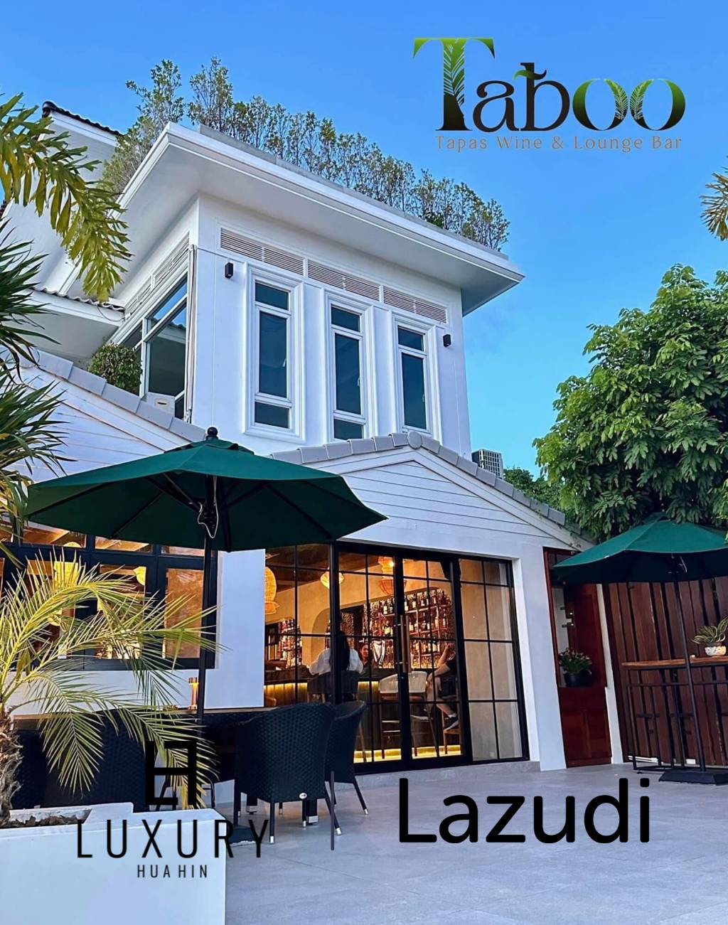 ร้านอาหารและบาร์ให้เช่าบริเวณใจกลางหัวหิน