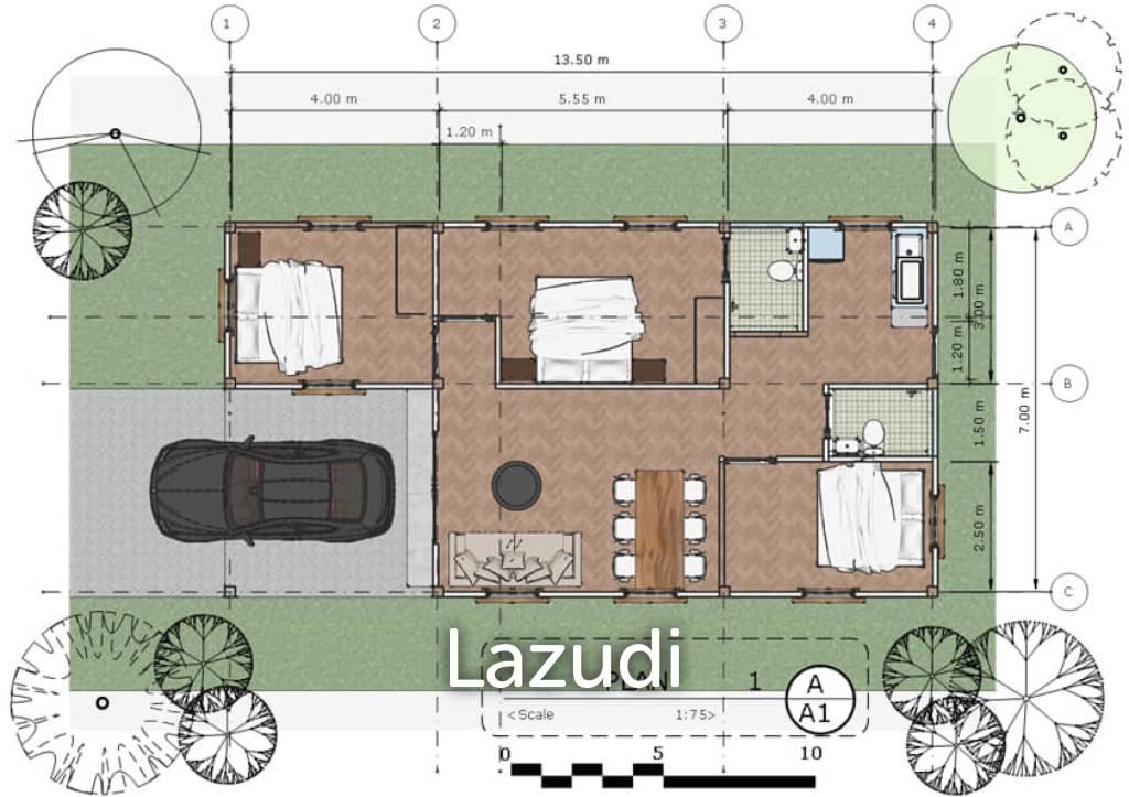 3-Bedroom Detached House in Mae Nam Soi 5