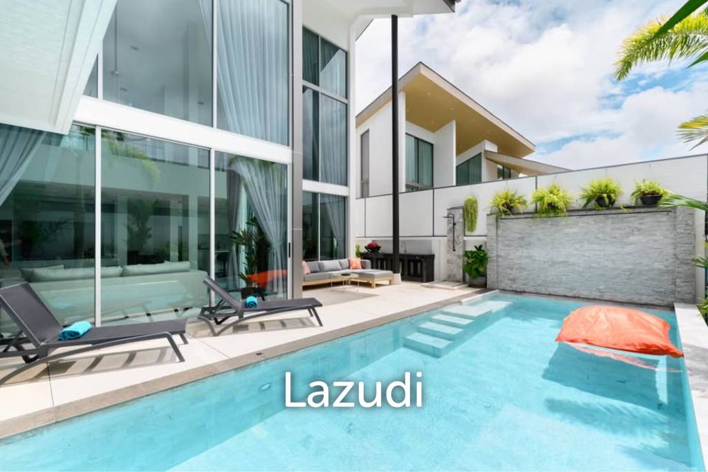 Modern 4-Beroom House for Rent In Soi Cherng Talay 2