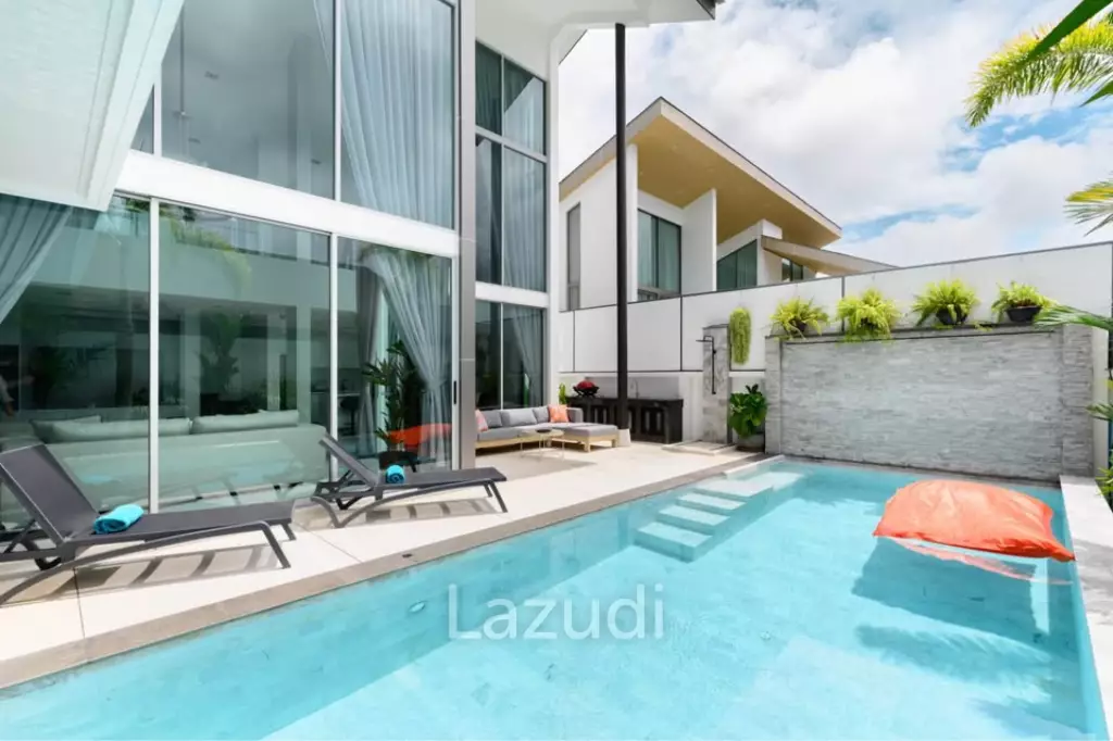 Modern 4-Beroom House for Rent In Soi Cherng Talay 2