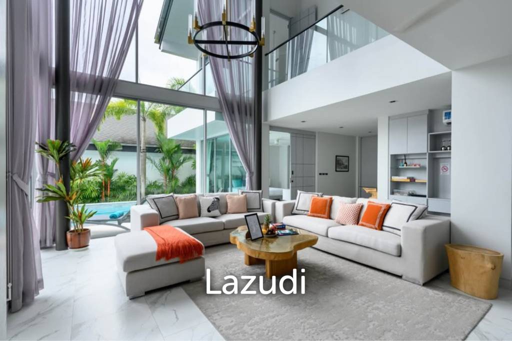 Modern 4-Beroom House for Rent In Soi Cherng Talay 2