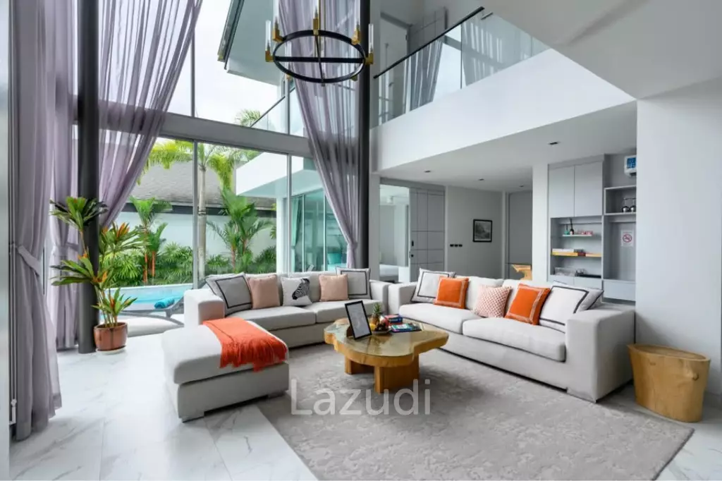 Modern 4-Beroom House for Rent In Soi Cherng Talay 2