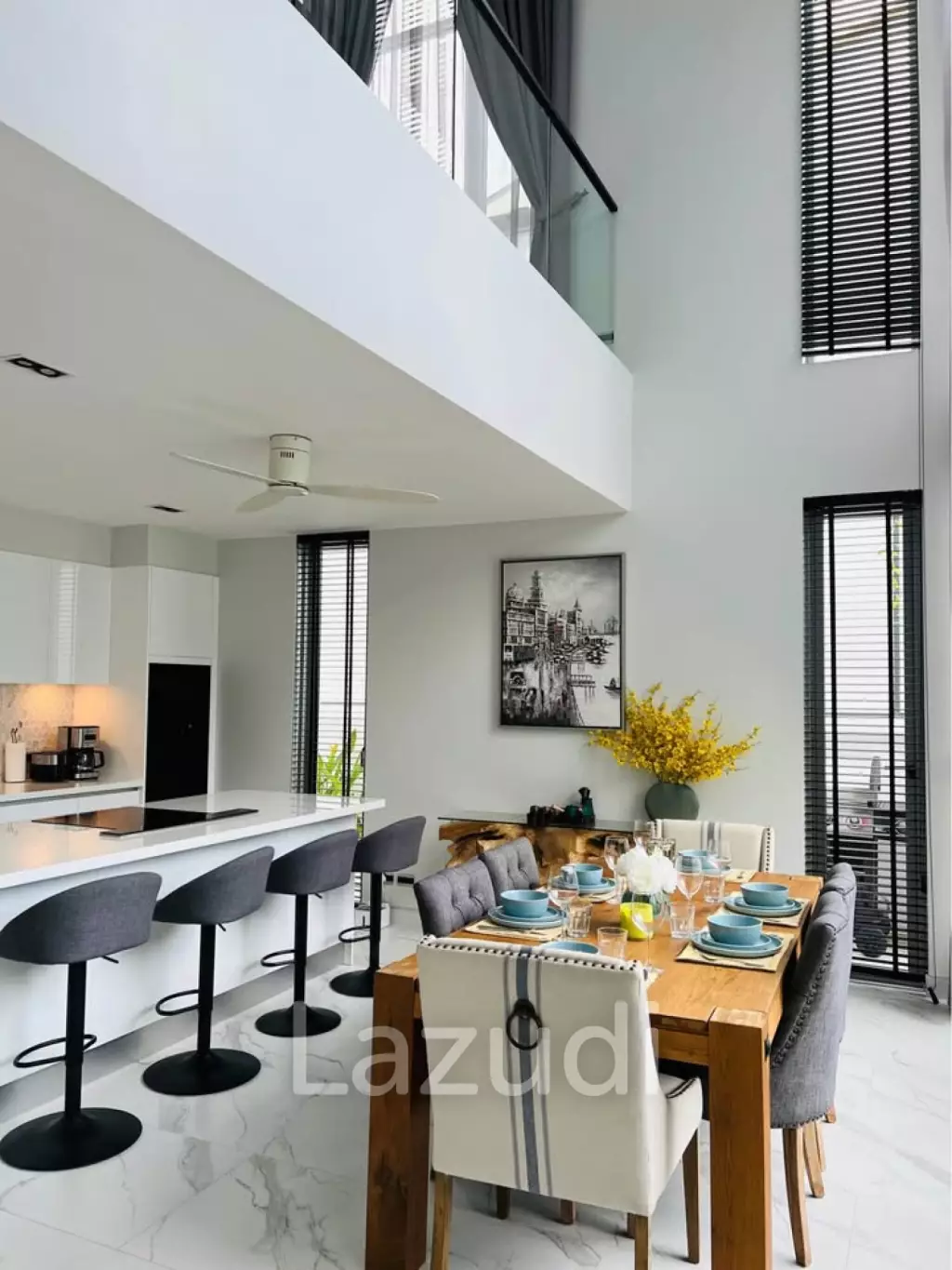 Modern 4-Beroom House for Rent In Soi Cherng Talay 2