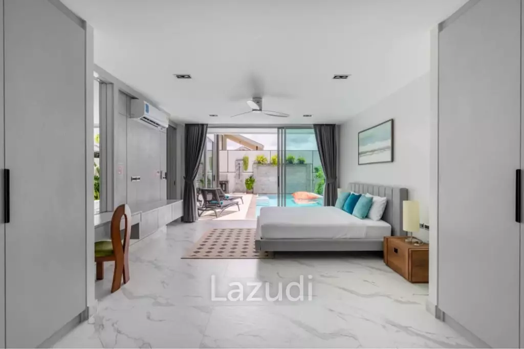 Modern 4-Beroom House for Rent In Soi Cherng Talay 2