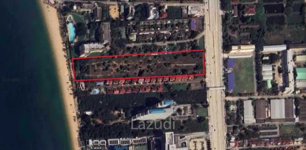 14 Rai 1 Ngan 34 SQ.W. Land Plot Size In Na Jomtien
