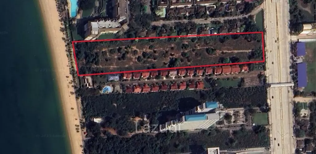 14 Rai 1 Ngan 34 SQ.W. Land Plot Size In Na Jomtien